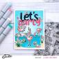 Preview: Heffy Doodle - Stanzschablone "Let's Party Jumbo Sentiment" Dies  