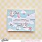 Preview: Heffy Doodle - Stempelset "New Arrival Sentiment" Clear Stamps