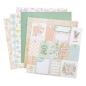 Preview: American Crafts - Designpapier "Gingham Garden" Paper Pack 12x12 Inch - 48 Bogen