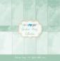 Preview: Papers For You - Designpapier "Gradient Minty" Scrap Paper Pack 8x8 Inch - 20 Bogen