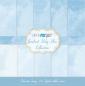 Preview: Papers For You - Designpapier "Gradient Baby Blue" Scrap Paper Pack 8x8 Inch - 20 Bogen