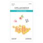 Preview: Spellbinders - Stanzschablone "Floral Hello" Dies