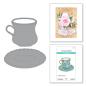 Preview: Spellbinders - Stanzschablone "Teacup and Saucer" Dies