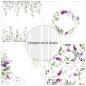 Preview: Simple and Basic - Designpapier "Lavender Spirit" Paper Pack 6x6 Inch - 24 Bogen 