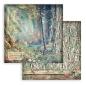 Preview: Stamperia - Designpapier "Magic Forest" Paper Pack 8x8 Inch - 10 Bogen