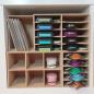 Preview: Pronty Crafts - MDF Organizer Grundbox für Stempelkissen "Basic Box Ink Storage"