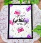 Preview: Creative Expressions - Stempelset A5 "Musical Birthday" Clear Stamps