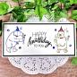 Preview: Creative Expressions - Stempelset A5 "Musical Birthday" Clear Stamps