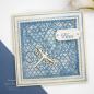 Preview: Creative Expressions - Stanzschablone "Wings of Wonder Moroccan Scalloped Lattice Background" Craft Dies