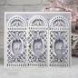 Preview: Creative Expressions - Stanzschablone "Wings of Wonder Rose Trellis Panel" Craft Dies