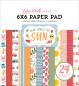 Preview: Echo Park - Designpapier "Here Comes The Sun" Paper Pack 6x6 Inch -  Bogen