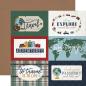 Preview: Echo Park - Designpapier "Let's Go Travel" Paper Pack 6x6 Inch -  Bogen