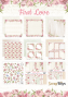 Preview: ScrapBoys - Designpapier "First Love" Paper Pack 6x6 Inch - 24 Bogen