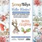 Preview: ScrapBoys - Stanzteile "Hello Winter" Pop Up Paper Pack 6x6 Inch - 24 Bogen