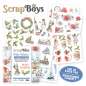 Preview: ScrapBoys - Stanzteile "Hello Winter" Pop Up Paper Pack 6x6 Inch - 24 Bogen