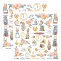 Preview: ScrapBoys - Designpapier "Bedtime Story" Paper Pack 8x8 Inch - 12 Bogen