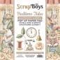 Preview: ScrapBoys - Stanzteile "Bedtime Tales" Pop Up Paper Pack 6x6 Inch - 24 Bogen