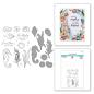 Preview: Spellbinders - Stempelset & Stanzschablone "Seahorse Garden" Clear Stamps & Dies