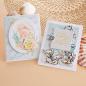 Preview: Spellbinders - Stempelset & Stanzschablone "Seahorse Garden" Clear Stamps & Dies