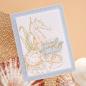 Preview: Spellbinders - Heißfolien-Platte "Seahorse Kisses Sentiments" Hot Foil Plate