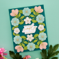 Preview: Spellbinders - Stanzschablone "Stitched Floral Flip Frame" Dies