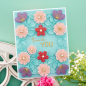 Preview: Spellbinders - Stanzschablone "Stitched Floral Flip Frame" Dies