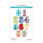 Preview: Spellbinders - Stanzschablone "Stitched Numbers & More Bundle" Dies