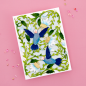 Preview: Spellbinders - Stanzschablone "Delicate Floral Hummingbirds" Dies