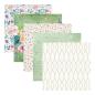 Preview: Spellbinders - Designpapier "Floral Friendship" Paper Pack 6x6 Inch - 24 Bogen