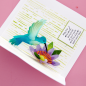 Preview: Spellbinders - Schablone "Hummingbird Textures" Stencil