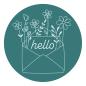 Preview: Spellbinders - Wachssiegel Stempel "Sending a Hello" Waxs Seal Stamp