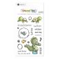 Preview: Hampton Art - Stempelset by Tracey Hey "Croc My World" Clear Stamps