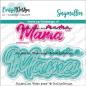 Preview: Carlijn Design - Stanzschablone "Mama Mama" Dies 