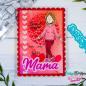 Preview: Carlijn Design - Stanzschablone "Mama Mama" Dies 