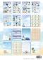 Preview: Studio Light - Designpapier - Stanzteile "Seaside " DIY Block A4 - 32 Bogen