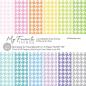 Preview: My Favorite Things - Designpapier "Springing for Houndstooth" Paper Pad 6x6 Inch - 24 Bogen