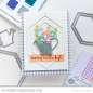 Preview: My Favorite Things - Designpapier "Springing for Houndstooth" Paper Pad 6x6 Inch - 24 Bogen