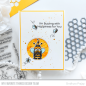 Preview: My Favorite Things - Stanzschablone "Buzzing with Happiness" Die-namics