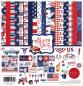 Preview: Carta Bella - Designpapier "Fourth Of July" Collection Kit 12x12 Inch - 12 Bogen  