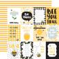 Preview: Echo Park - Designpapier "Bee Happy" Paper Pack 6x6 Inch - 24 Bogen