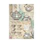 Preview: Stamperia - Decopatch Papier "Backgrounds" Decoupage A6 - 68Bogen  