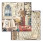 Preview: Stamperia - Designpapier "Vintage Library" Paper Pack 12x12 Inch - 10 Bogen