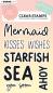 Preview: Studio Light - Stempelset "Quotes Large Mermaid Kisses" Clear Stamps