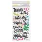 Preview: American Crafts - Aufkleber "Travel Notes" Puffy Sticker