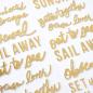 Preview: American Crafts - Aufkleber "Sail" Sticker