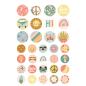 Preview: Simple Stories - Aufkleber "Boho Sunshine" Sticker Book