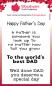 Preview: Woodware - Stempelset "Best Dad" Clear Stamps 