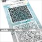 Preview: Carabelle Studio - Stempel & Schablone "Star Flower Pattern" Art Stamp & Stencil