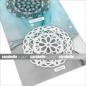 Preview: Carabelle Studio - Stempel & Schablone "Doily #1" Art Stamp & Stencil