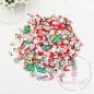 Preview: Dress My Craft - Streuteile "Snowy Christmas" Shaker Slices 8g